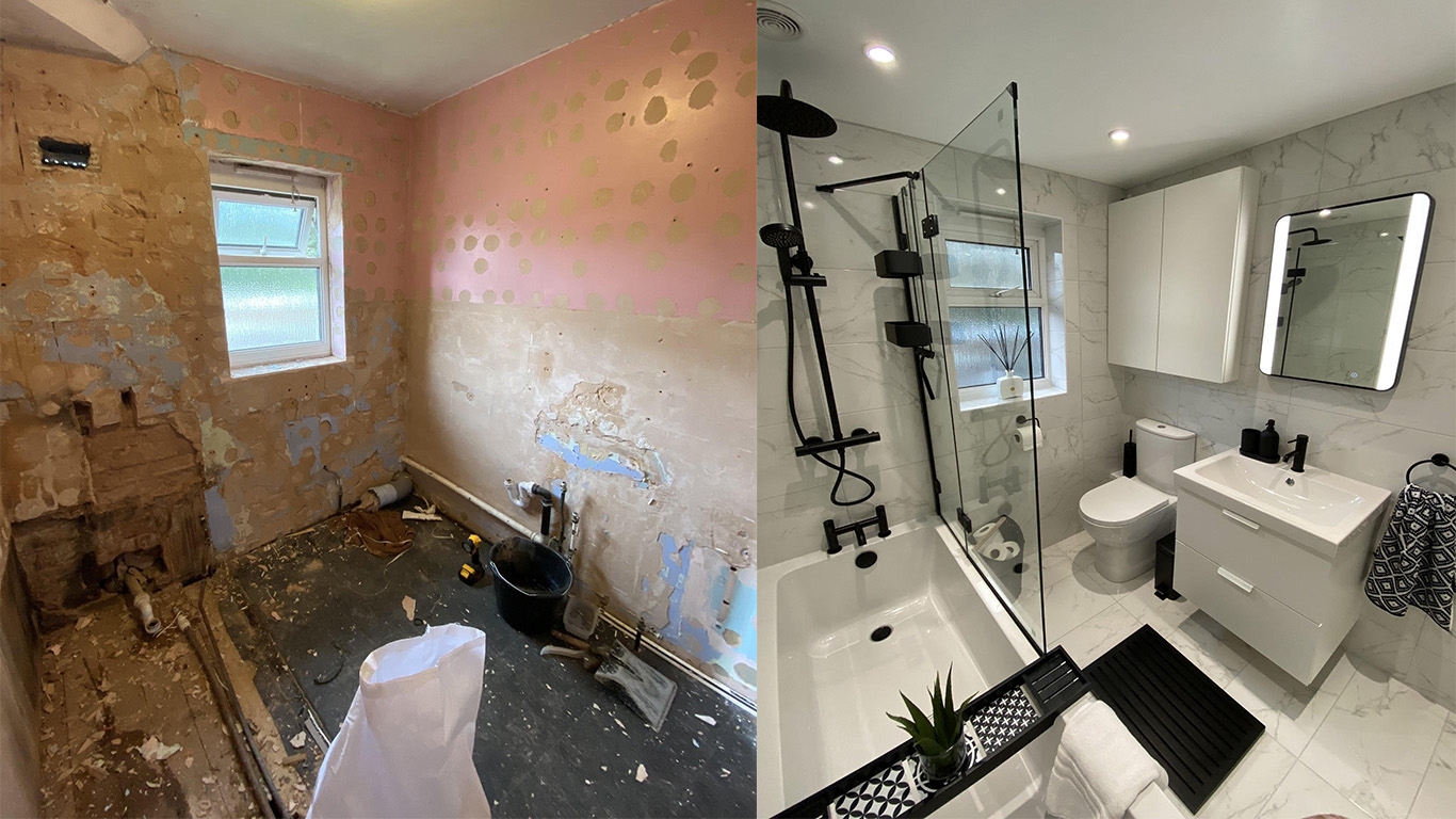 Montage technique salle de bain