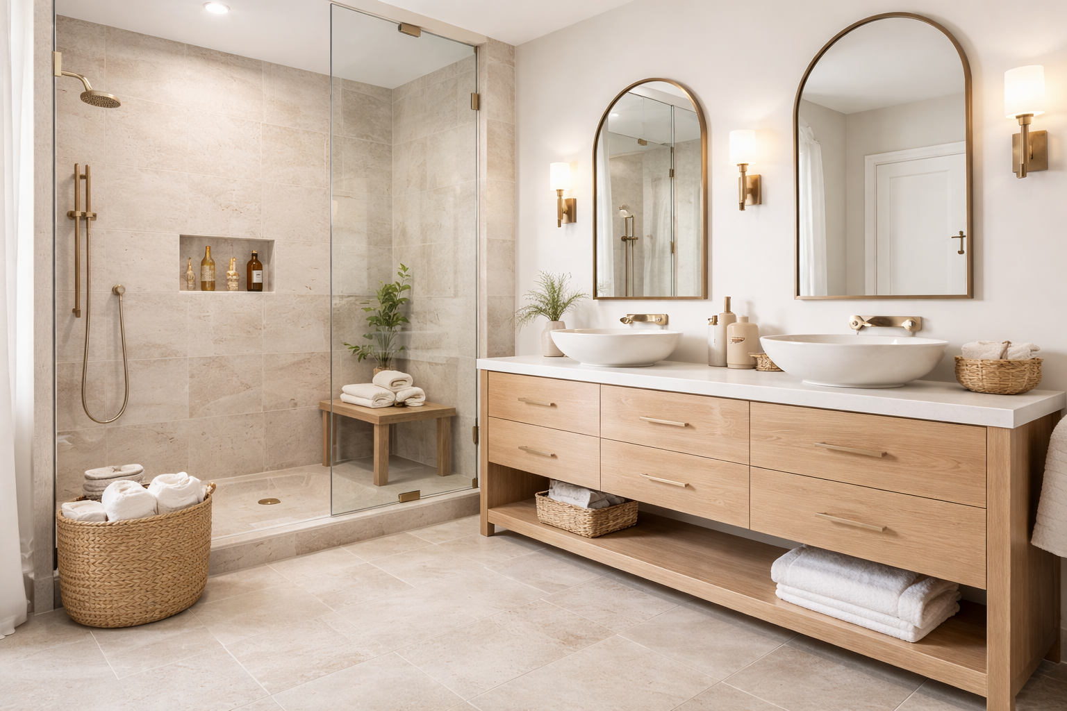 Finition salle de bain